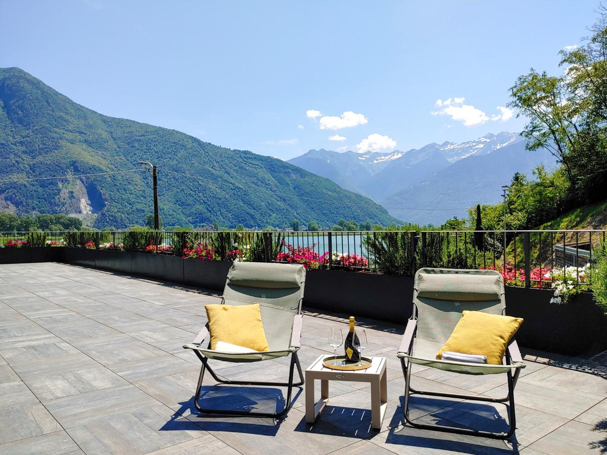 Dascio Vita See Ferienwohnung Mit Dachterrasse 外观 照片