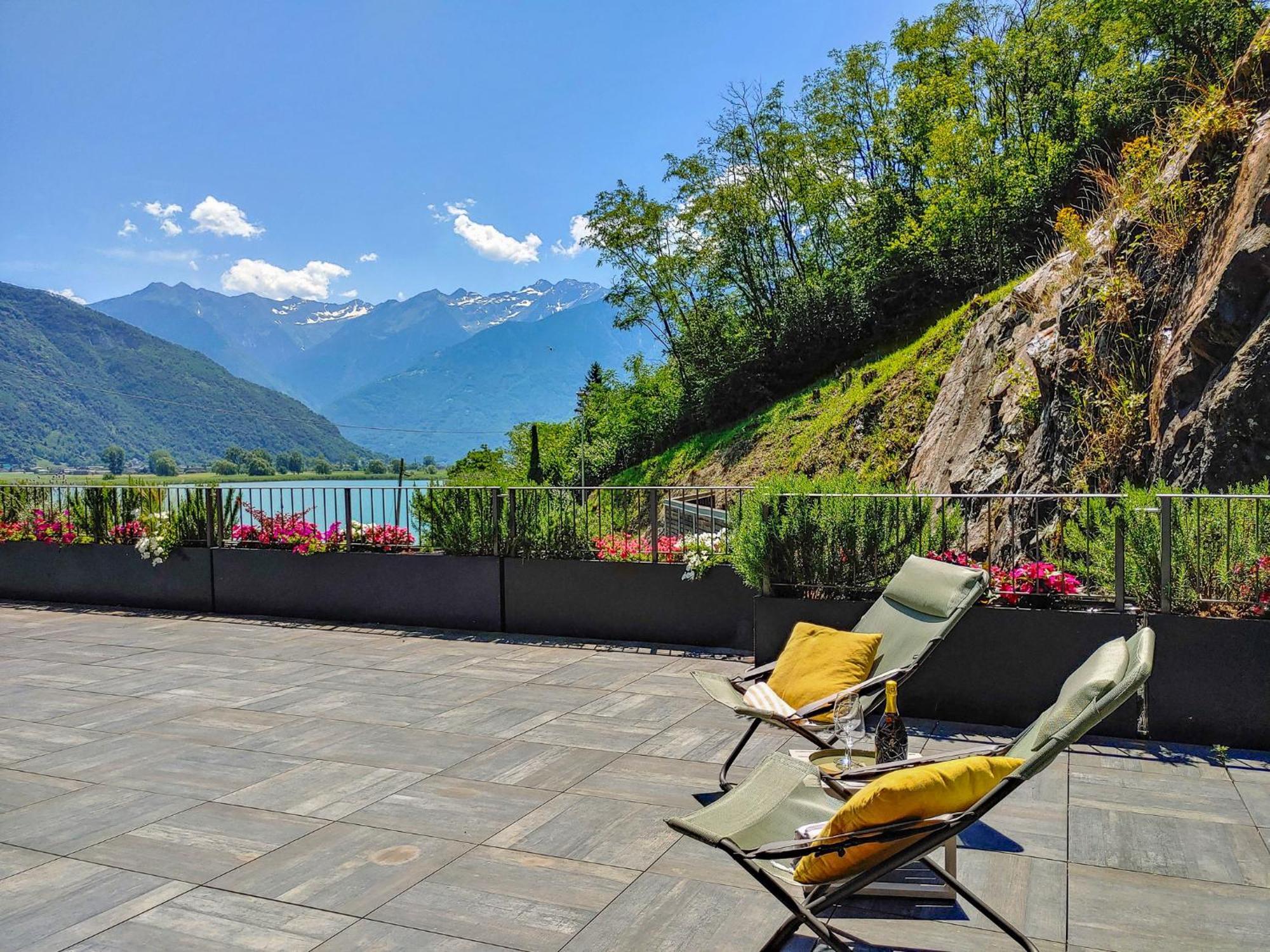 Dascio Vita See Ferienwohnung Mit Dachterrasse 外观 照片
