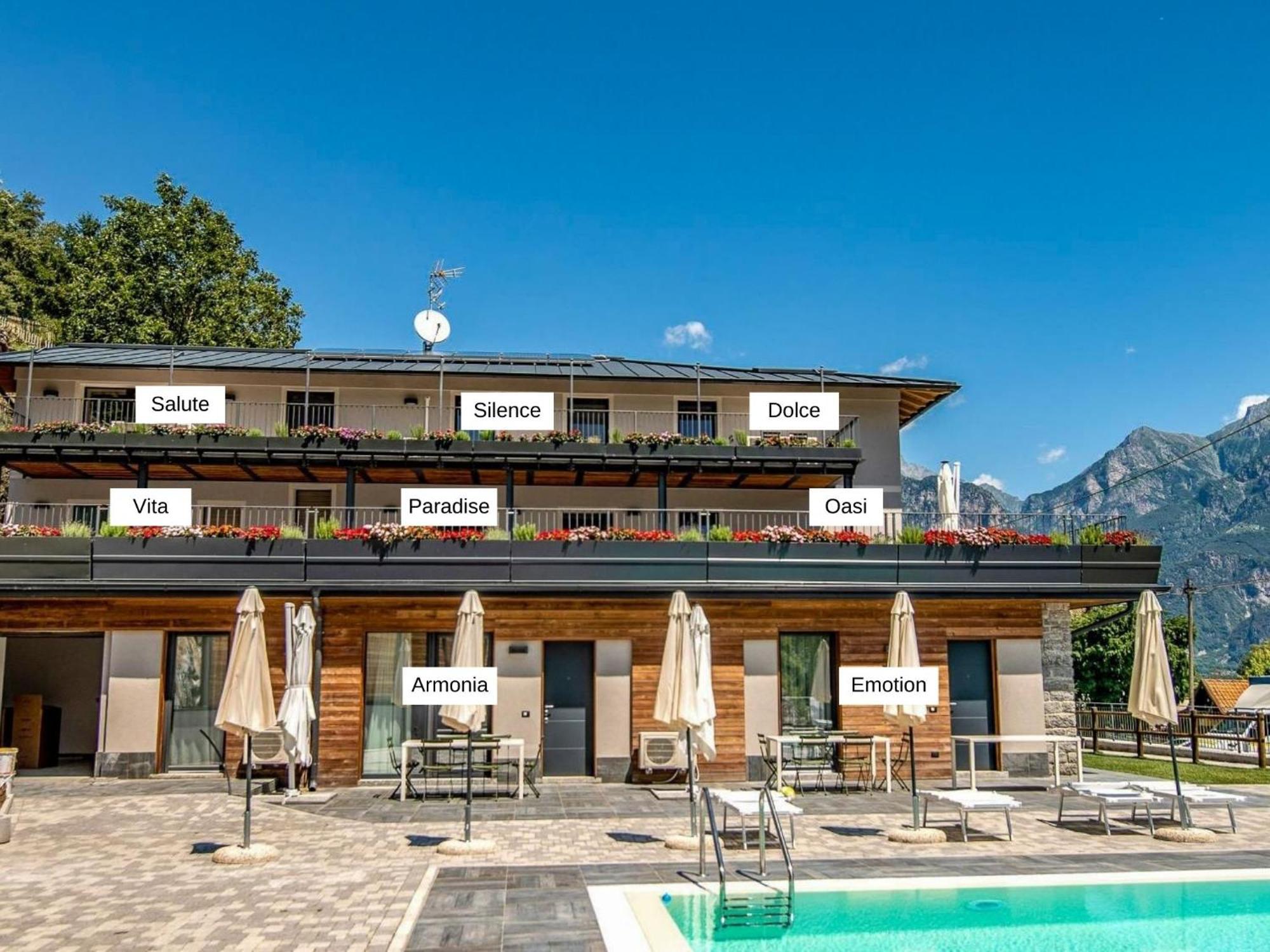 Dascio Vita See Ferienwohnung Mit Dachterrasse 外观 照片